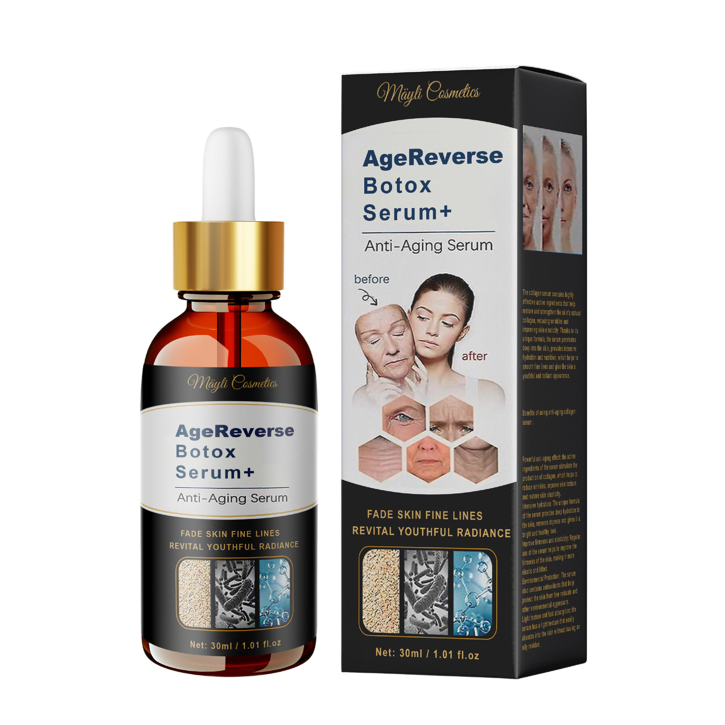 Mayli Botox Serum+ - Mäyli Cosmetics | Natural Northern Skincare